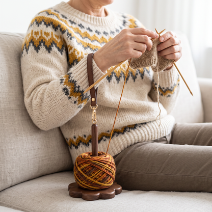 WOLLWIEGE Wrist Yarn Holder