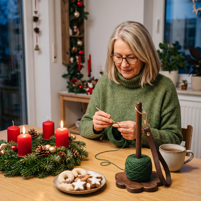 WOLLWIEGE Wrist Yarn Holder